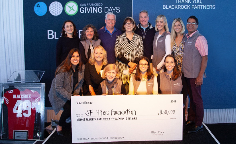 BlackRock employees raising money for 49ers foundation